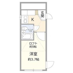 与野駅 徒歩2分 4階の物件間取画像